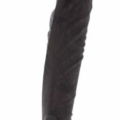 JP Preppy14m Grey Round Toe Over The Knee Boot