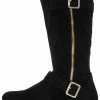 SUP Qsmart106 Black Zipper Side Boot Boots