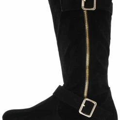 SUP Qsmart106 Black Zipper Side Boot Boots
