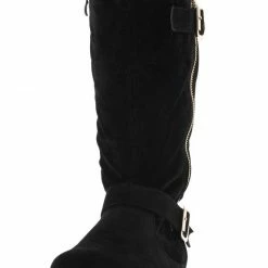 SUP Qsmart106 Black Zipper Side Boot Boots