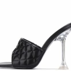 CAPE ROBBIN Estelle133 Black Women's Heel Shoes