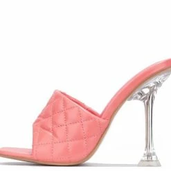 CAPE ROBBIN Estelle133 Coral Women's Heel