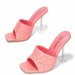 CAPE ROBBIN Estelle133 Coral Women's Heel