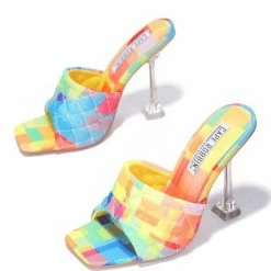 CAPE ROBBIN Estelle133 Geometric Women's Heel Shoes