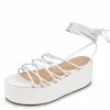 Liliana What's New Greta88 White Women's Wedge