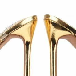 CAPE ROBBIN What's New Roma Gold Women's Heel