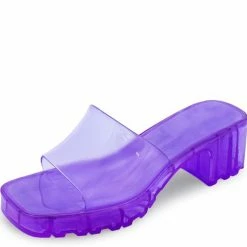 Liliana Elvina024 Purple Women's Heel