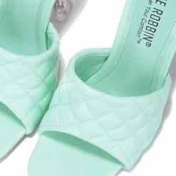 CAPE ROBBIN Shoes Estelle133 Aqua Women's Heel