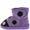 DYNASTY Rossi2 Purple Infant Velcro Ladybug Boot