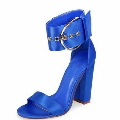 Liliana Chelsea207 Blue Women's Heel