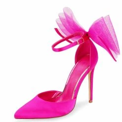 Liliana Shoes Hope107 Pink Women's Heel