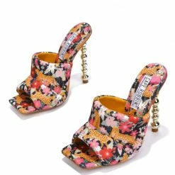 CAPE ROBBIN Blake01 Print Women's Heel