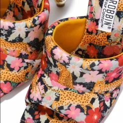 CAPE ROBBIN Blake01 Print Women's Heel