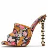 CAPE ROBBIN Blake01 Print Women's Heel