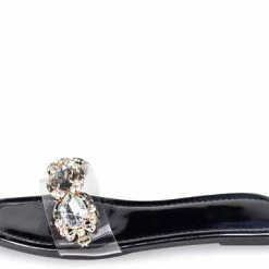 Liliana Terra11 Black Women's Sandal Shoes