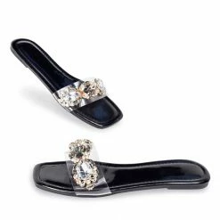 Liliana Terra11 Black Women's Sandal Shoes