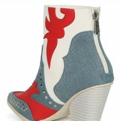 CAPE ROBBIN Silver City Denim Women's Boot