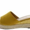 SUP Shoes Stacey302lw Yellow Women's Wedge