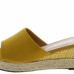 SUP Shoes Stacey302lw Yellow Women's Wedge