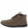 WESTWOOD Scala02 Mocha Slight Extended Shaft Lace Up Sneaker Flat Shoes