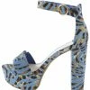 JP Shocking23 Denim Multi Women's Heel Shoes