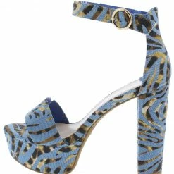 JP Shocking23 Denim Multi Women's Heel Shoes