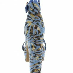 JP Shocking23 Denim Multi Women's Heel Shoes