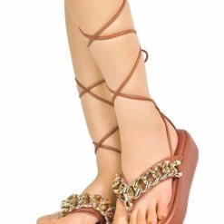 CAPE ROBBIN Angelika55 Tan Women's Sandal Shoes