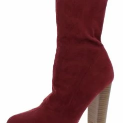 OIL J Simon Wine Suede Women's Boot