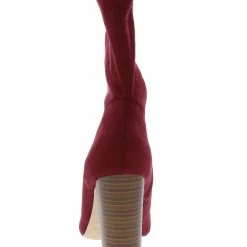 OIL J Simon Wine Suede Women's Boot