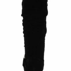 SUP Smartty001 Black Su Slouchy Mid Calf Boot