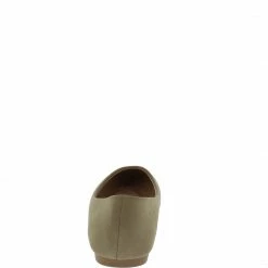 Forever Link Stacy101 Dark Taupe Round Toe Slip On Ballet Flat