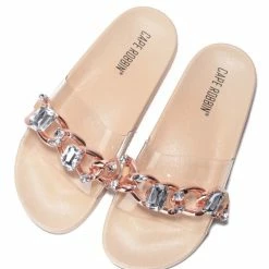 CAPE ROBBIN What's New Iveta03 Nude Women's Sandal