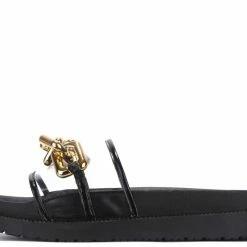 CAPE ROBBIN What's New Petra88 Black Women's Sandal