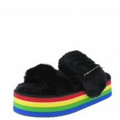 CAPE ROBBIN Shoes Theclub Black Women's Sandal