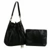 HANDBAG REPUBLIC Cosima2 Black Women's Handbag Two Piece Set Accessories 1 HANDBAG REPUBLIC Cosima2 Black Women's Handbag Two Piece Set Accessories