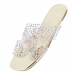 Liliana Shoes Jamie193 Gold Women's Sandal