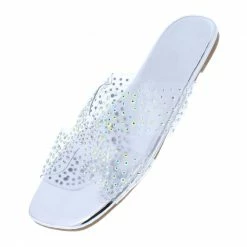 Liliana Jamie193 Silver Women's Sandal Shoes