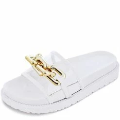 Liliana What's New Catherine092 White Women's Sandal
