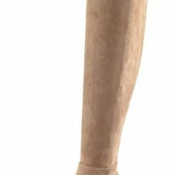 In Touch Nellie043 Nude Suede Women's Boot