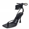 Liliana Samantha049 Black Women's Heel Shoes