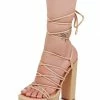 Liliana What's New Adira88 Nude Women's Heel