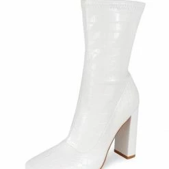 Liliana Lisa165 White Women's Boot Boots