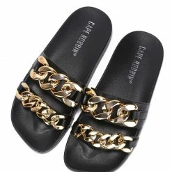 CAPE ROBBIN Zealand Black Women's Sandal What's New