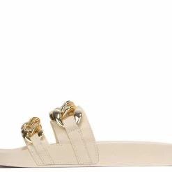 CAPE ROBBIN Zealand Off White Women's Sandal