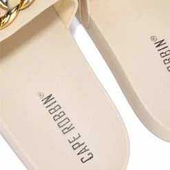 CAPE ROBBIN Zealand Off White Women's Sandal