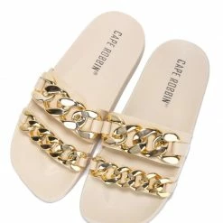 CAPE ROBBIN Zealand Off White Women's Sandal