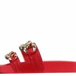 CAPE ROBBIN Zealand Red Women's Sandal