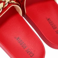 CAPE ROBBIN Zealand Red Women's Sandal