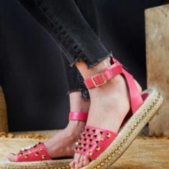 Mata What's New Angelic Beahviour Hot Pink Women's Wedge